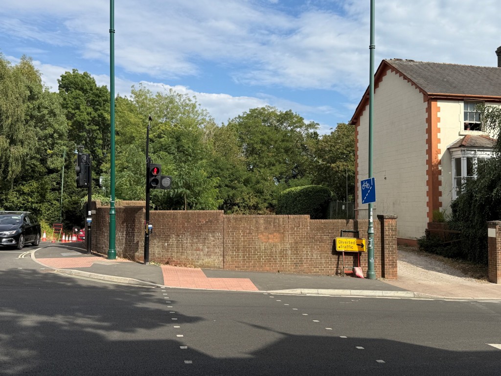 Lot: 169 - FREEHOLD LAND WITH POTENTIAL - View from the roadside of the proposed site